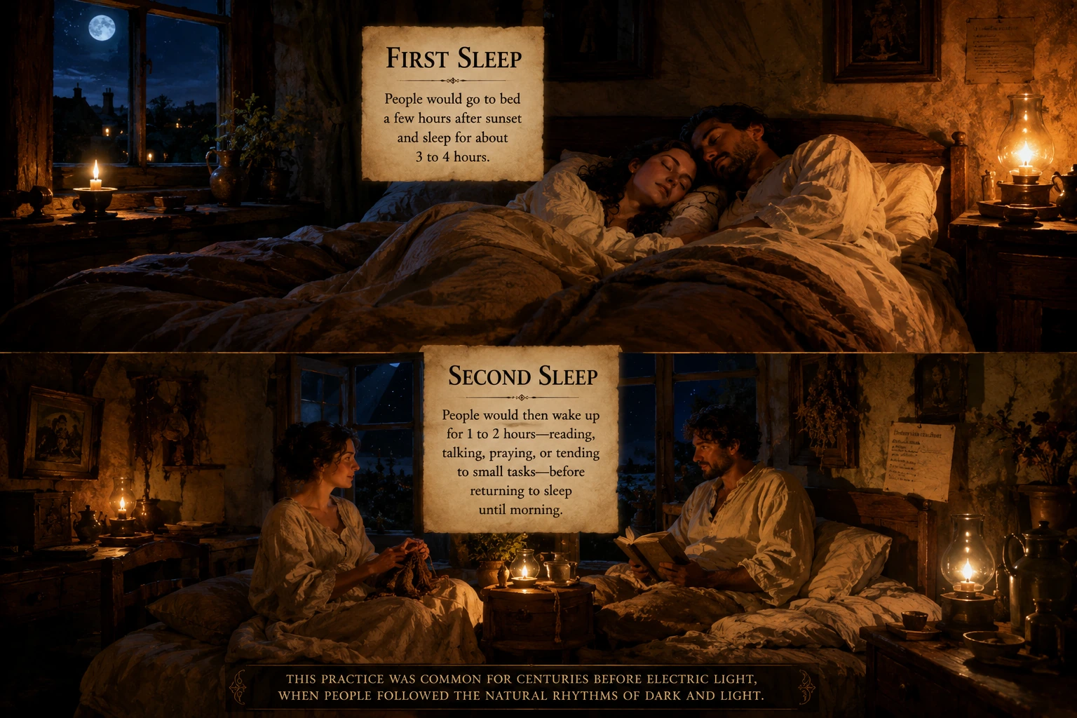 First Sleep and Second Sleep: The Forgotten Way People Used to Rest